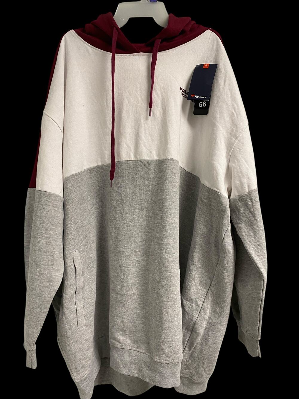 Fanatics NFL Washington Commanders Hoodie- Size 4XL-NWT